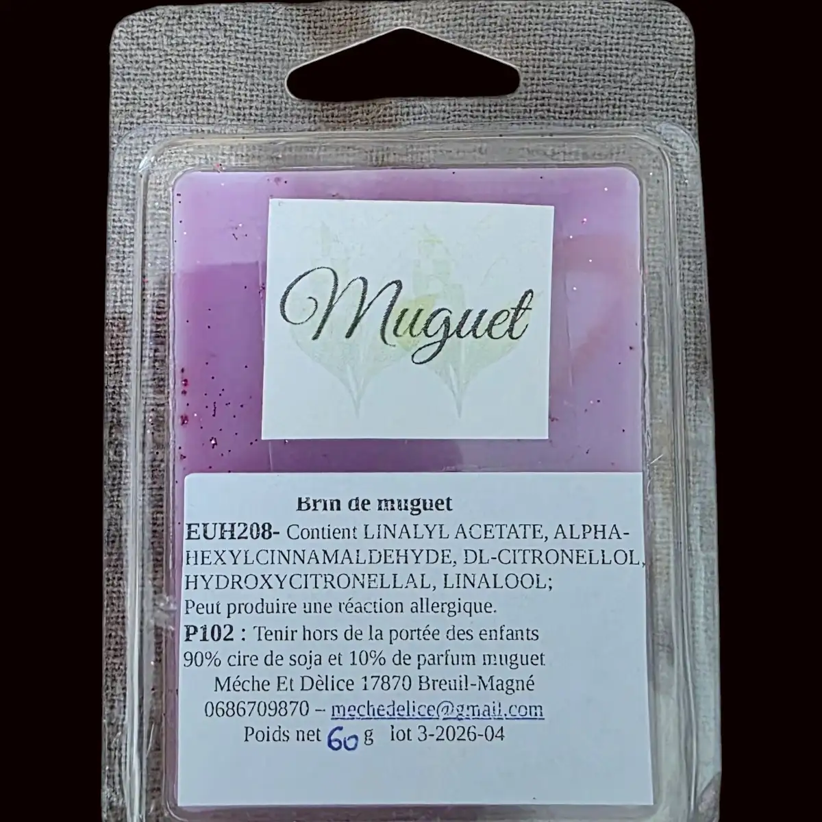 Fondants parfumés muguet