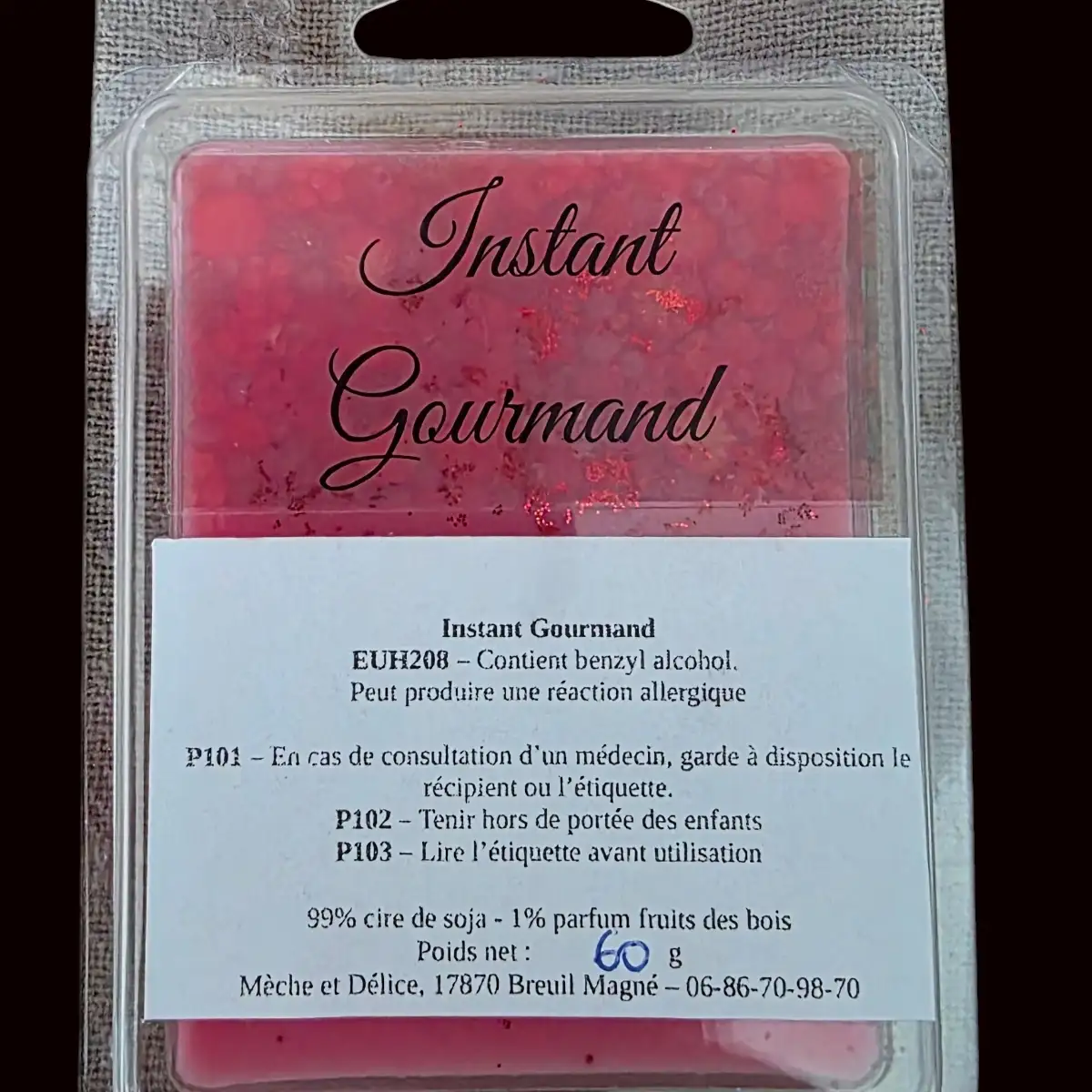 Fondants parfumés fruits des bois (instant gourmand)
