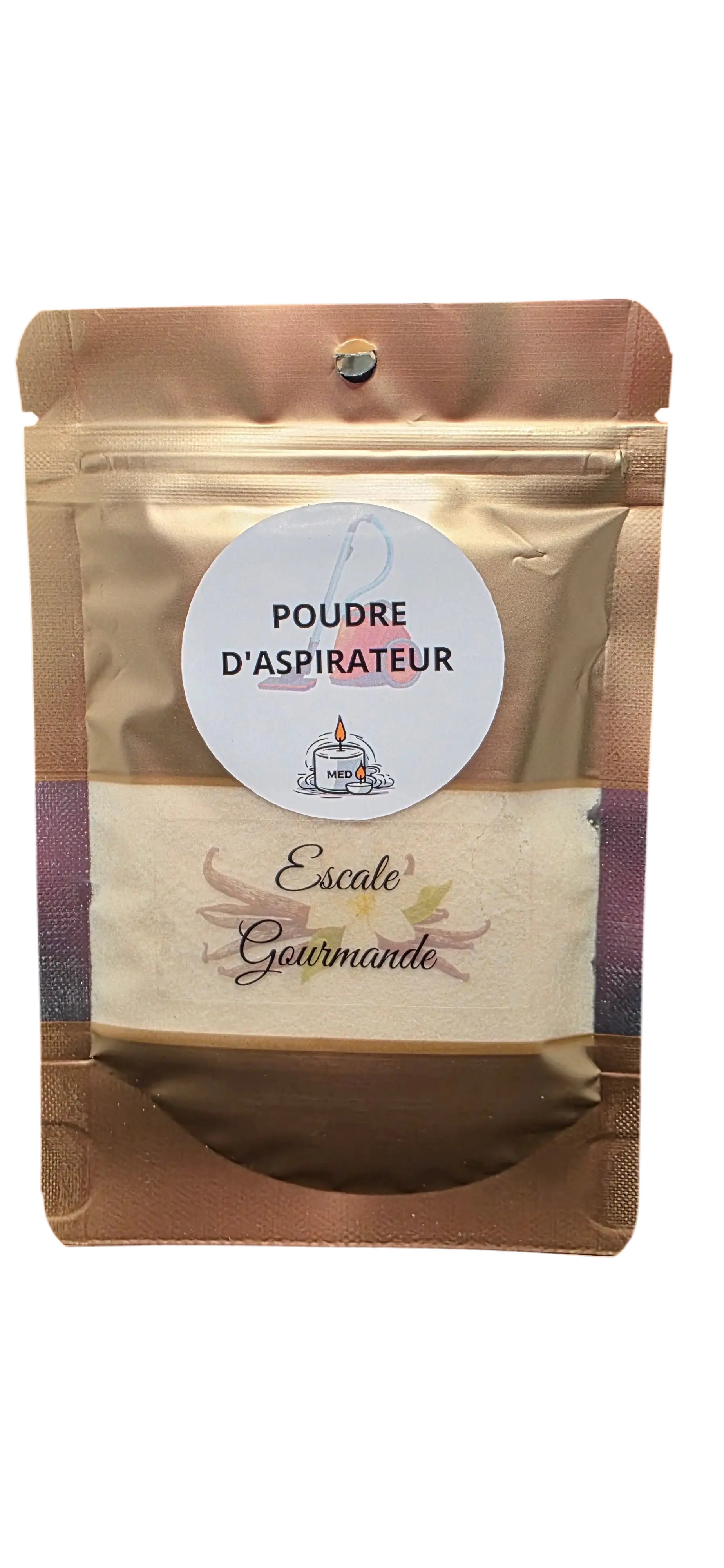 poudre d'aspirateur vanille