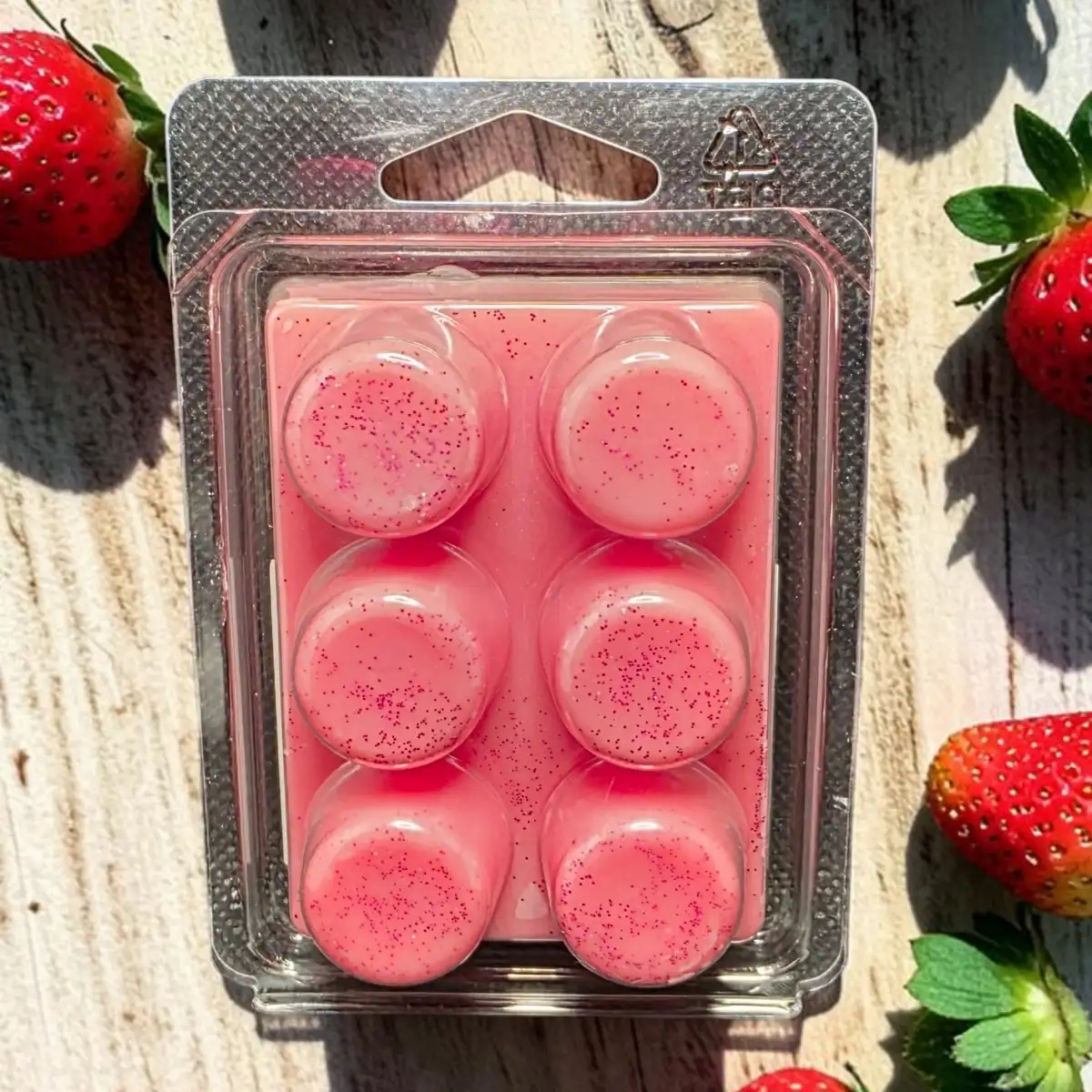 Fondants parfumés fraise