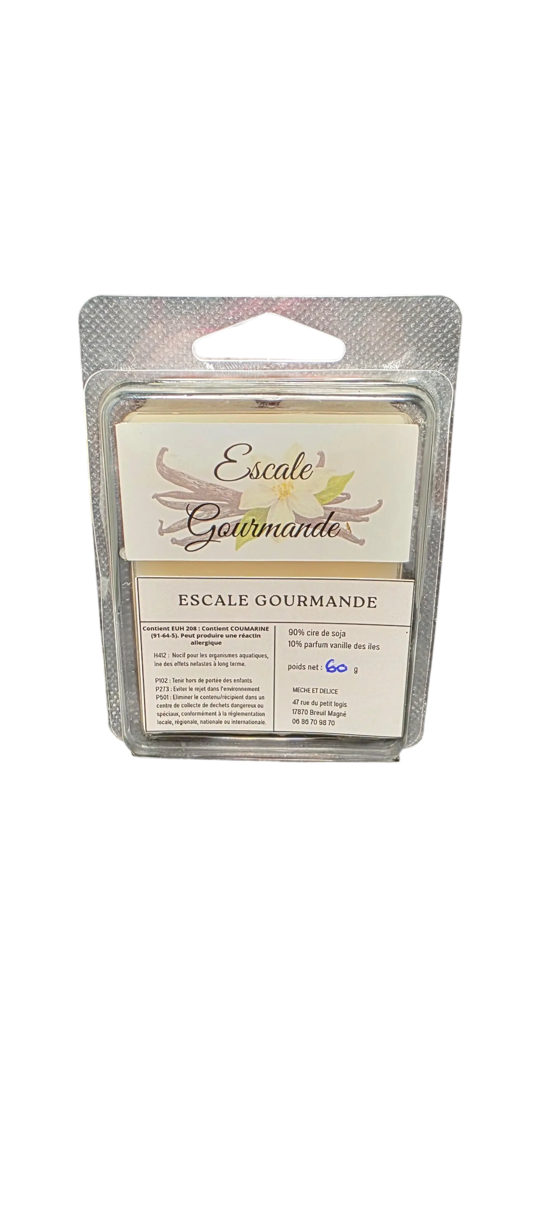 Fondants parfumés vanille (Escale Gourmande)