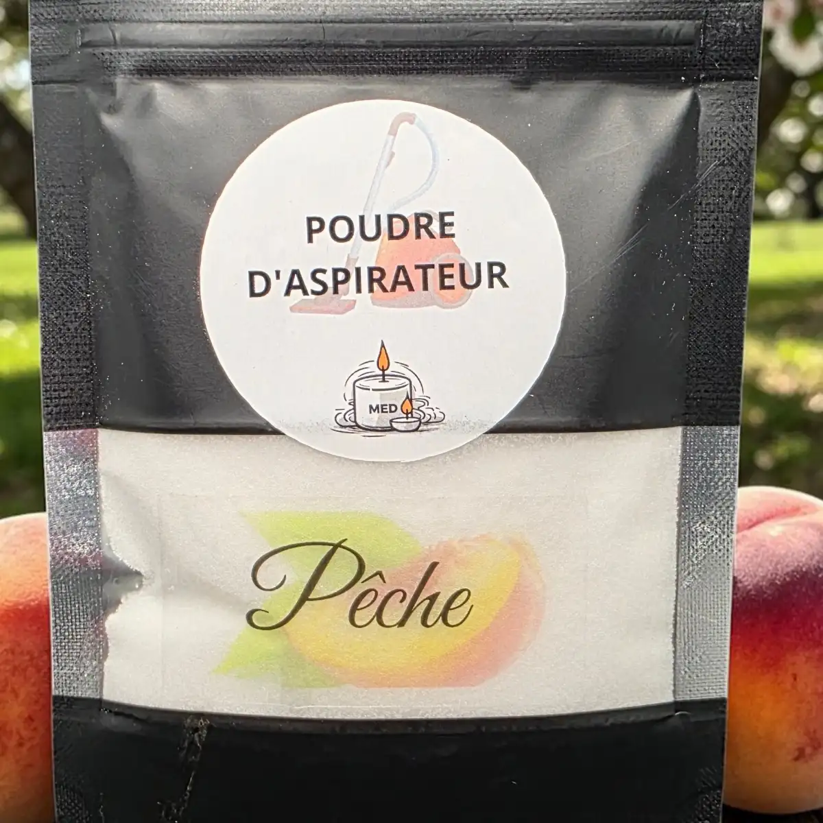 poudre d'aspirateur pêche